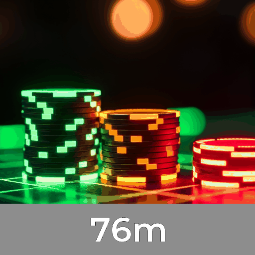 76m: Slots com Mega Prêmios, Jogos de Mesa Estratégicos, Experiência Imersiva com Dealers ao Vivo